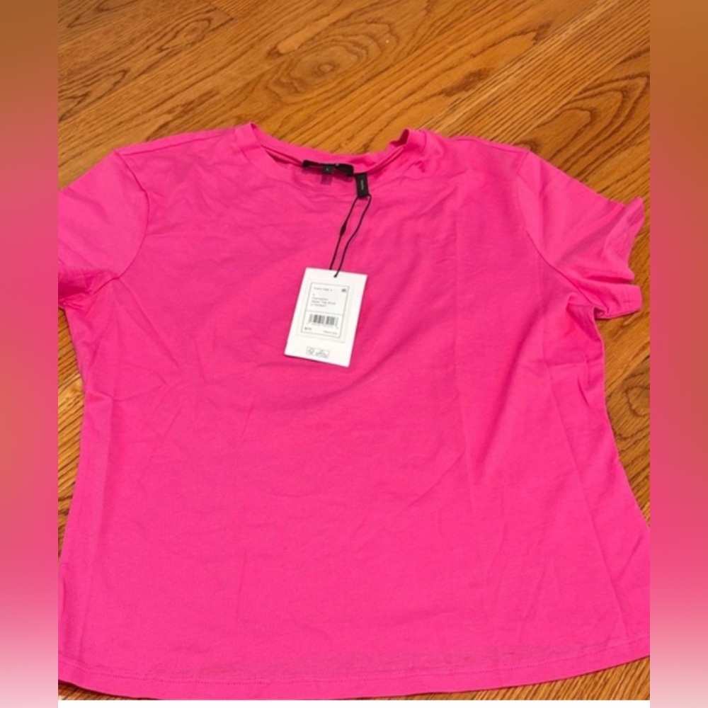 Theory Carnation Pink Tee